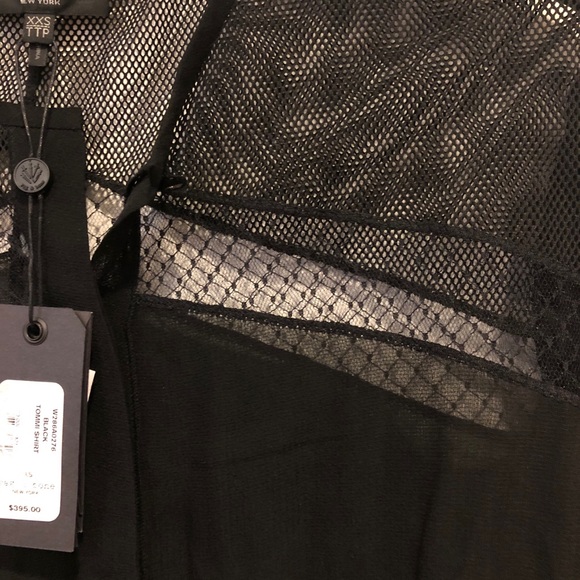 NWT RAG & BONE | Tommi Sheer Silk Dobby Shirt - Picture 7 of 8